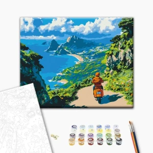 Pictură pe numere 30*40 сm (fără cutie) – spre orizont Thumbnail 2