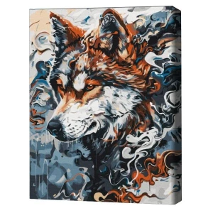 Pictură pe numere 40х50 cm (fără cutie) – spiritul pădurii. Thumbnail 2