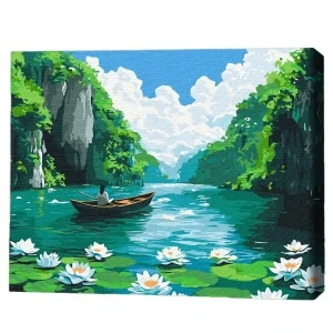 Pictură pe numere 30*40 сm (fără cutie) – acolo unde este pace