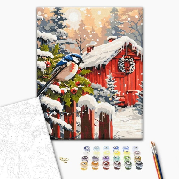Pictură pe numere 40*50 cm (în cutie) – decorațiunile naturii. 2