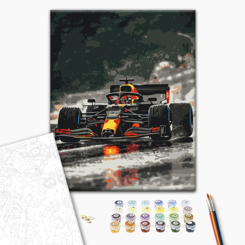 Pictură pe numere 40*50 cm (în cutie) – formula adrenalinei. 2