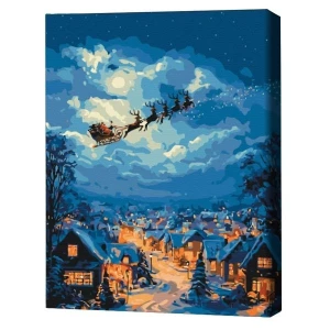 Pictură pe numere 40*50 cm (în cutie) – sărbătoarea se apropie