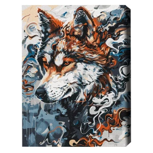 Pictură pe numere 40*50 cm (în cutie) - spiritul pădurii