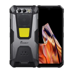 Fossibot f106 pro rugget 8/256gb ip68 аккумулятор 12000mah с зарядным устройством черный