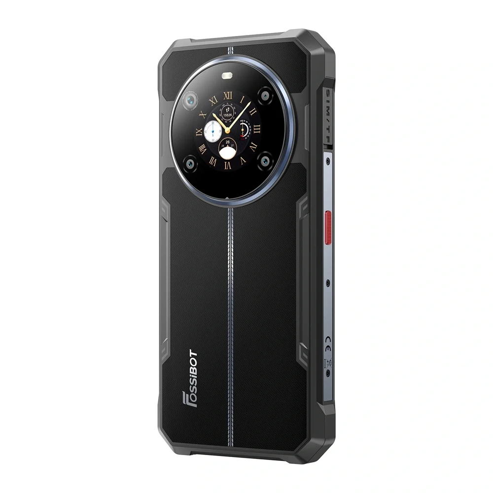 Fossibot f109 rugget 8/256gb ip68 батарея 10600mah черный 3