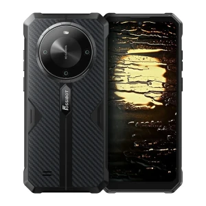 Fossibot f105 rugget 4/64gb ip68 аккумулятор 10300mah с зарядным устройством черный