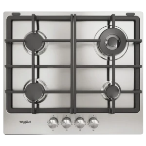 Газовая варочная панель whirlpool tkrl 661 ix, нержавеющая сталь