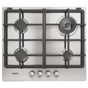 Газовая варочная панель Whirlpool TKRL 661 IX, Нержавеющая сталь