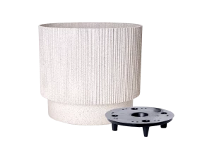 128030 ghiveci oslo cu insertie d24 cm aleana, caramel Thumbnail 6