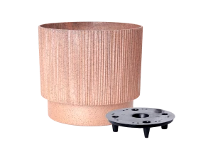 128030 ghiveci oslo cu insertie d24 cm aleana, caramel Thumbnail 8