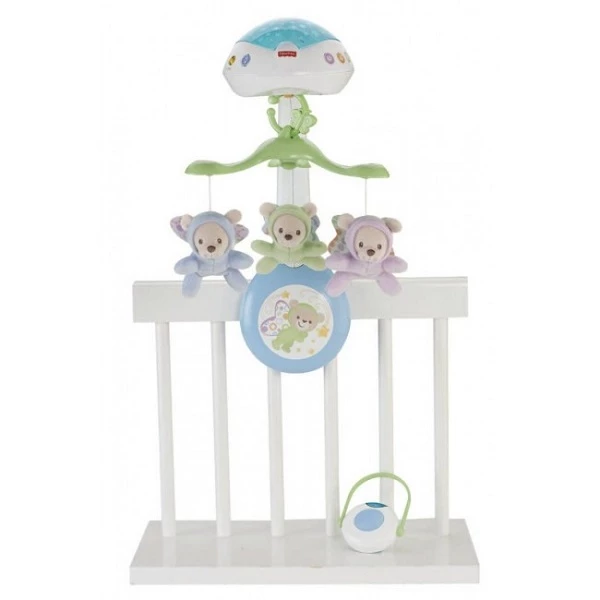 Fisher-price carusel muzical "butterfly dreams 3-in-1" 4