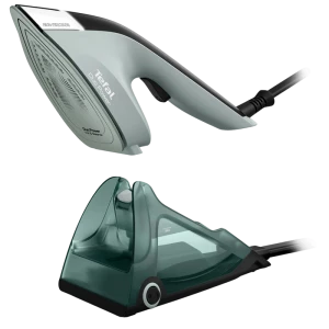 Fier de călcat cu generator de abur Tefal JF4031E0, 1700W, Verde | Negru