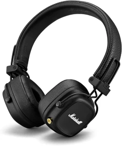 Marshall major iv bluetooth on-ear headphones, black Thumbnail 2