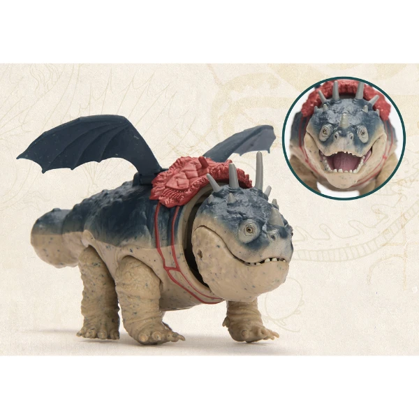 Set de joacă "cum să îți dresezi dragonul: dragonul gronckle si figurina fishlegs" 7