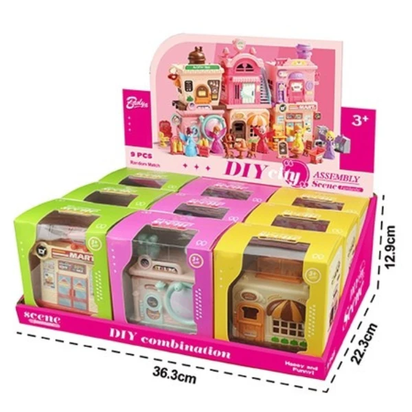 Set de joacă „căsuța de păpuși” cu figurină și accesorii 4