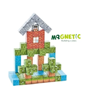 Set de construcție din cuburi magnetice Thumbnail 2