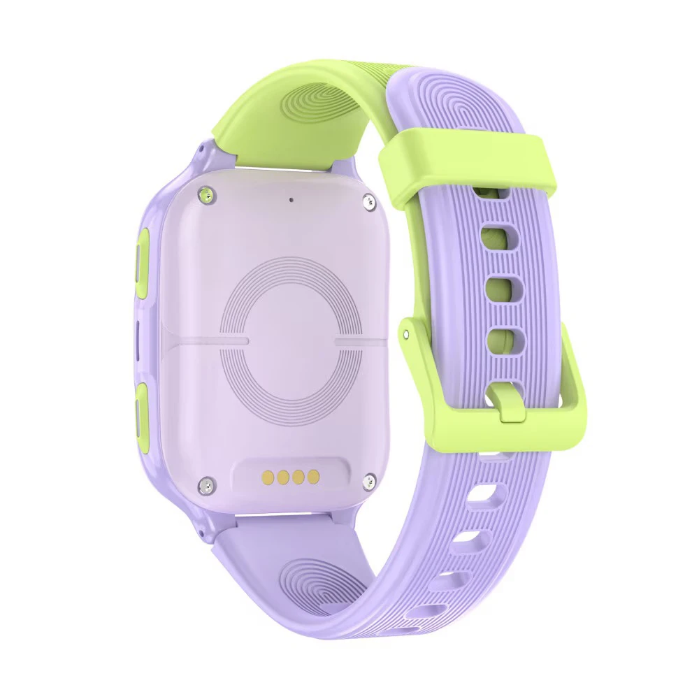 Детские умные часы lagenio kids smart watch 4g с ии, k9, фиолетовые 3