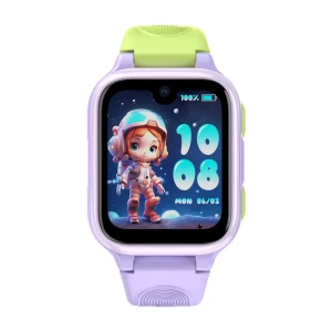Детские умные часы lagenio kids smart watch 4g с ии, k9, фиолетовые Thumbnail 2