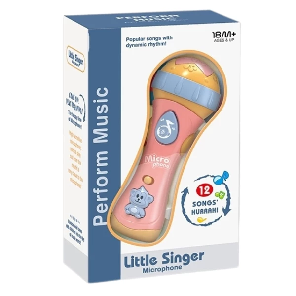Microfon pentru copii cu muzică și lumină – 12 melodii 5
