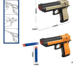 Pistol cu 3 bile moi Thumbnail 2