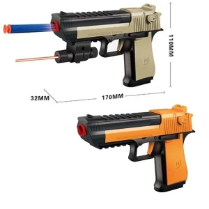 Set de joacă „pistol cu 10 gloanțe moi și ținte” Thumbnail 2