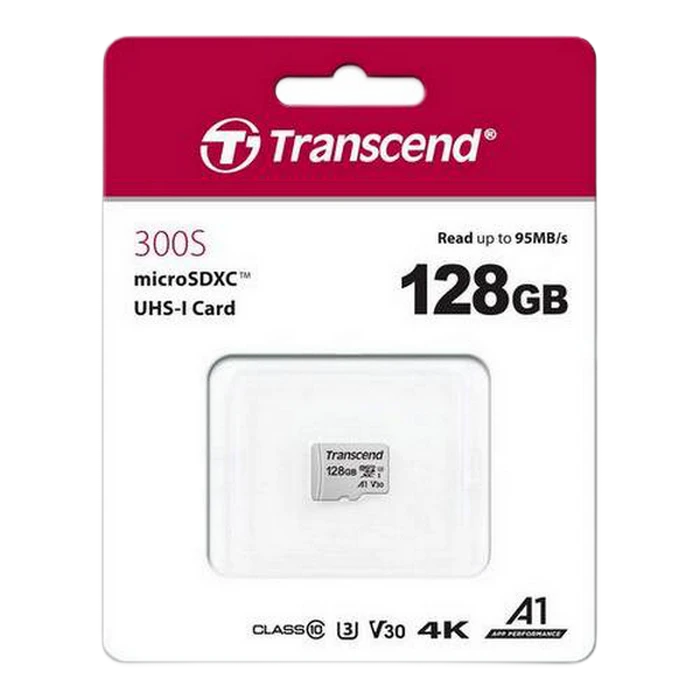Карта памяти transcend microsdxc class 10, 128гб (ts128gusd300s) 4