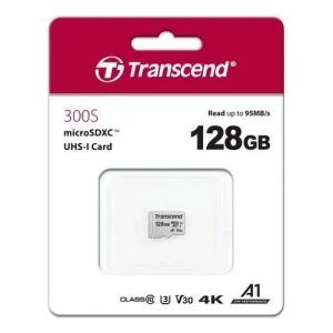 Карта памяти transcend microsdxc class 10, 128гб (ts128gusd300s) Thumbnail 3