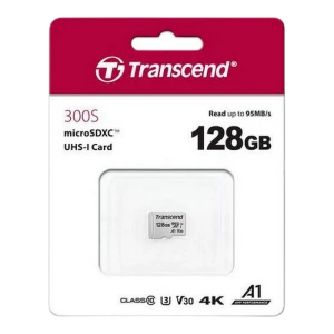 Карта памяти transcend microsdxc class 10, 128гб (ts128gusd300s) Thumbnail 4
