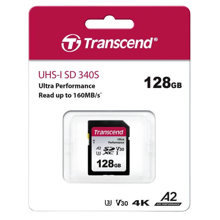 Card de memorie transcend sdxc 340s, 128gb (ts128gsdc340s) 3