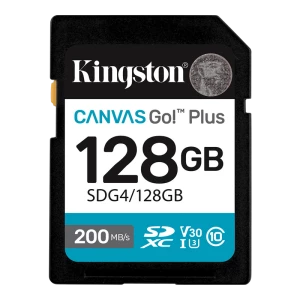 Карта памяти kingston canvas go! plus, 128гб (sdg4/128gb) Thumbnail 3