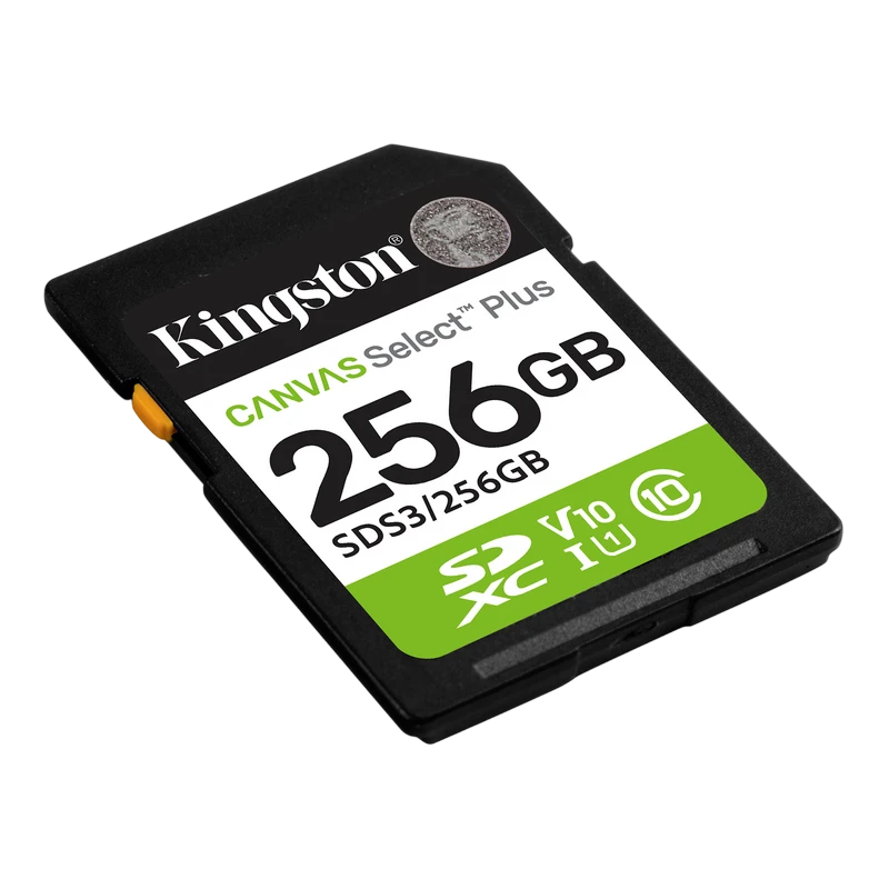 Карта памяти kingston canvas select plus, 256гб (sds3/256gb) 2