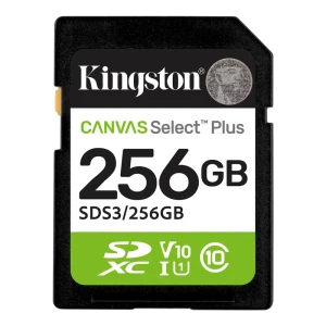 Карта памяти kingston canvas select plus, 256гб (sds3/256gb)