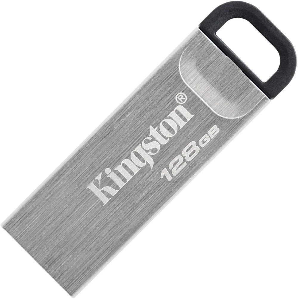 Usb flash накопитель kingston datatraveler kyson, 128гб, серебристый 3