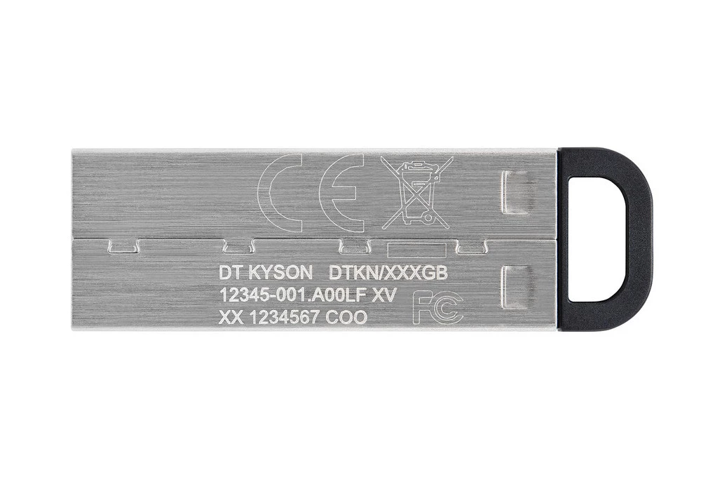 Usb flash накопитель kingston datatraveler kyson, 128гб, серебристый 7