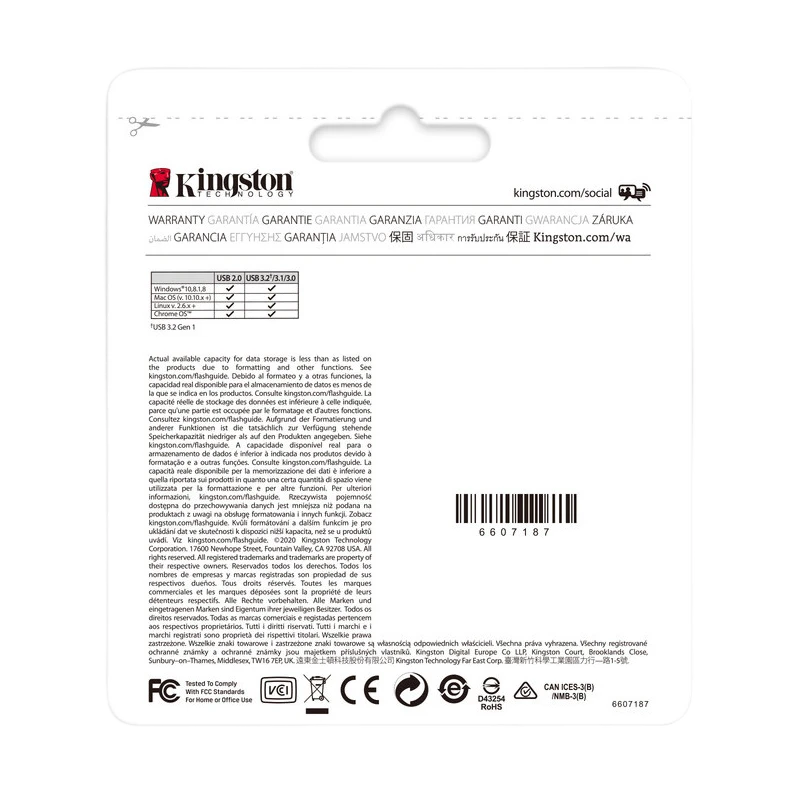 Usb flash накопитель kingston datatraveler kyson, 128гб, серебристый 5