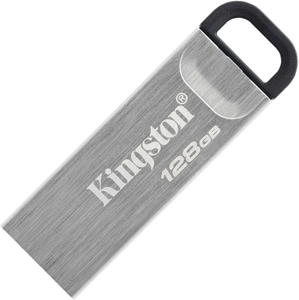 Usb flash накопитель kingston datatraveler kyson, 128гб, серебристый 3