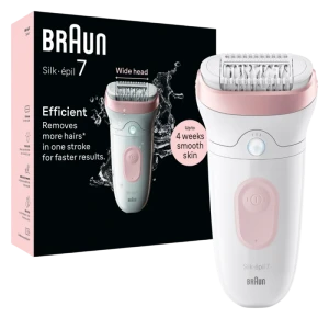 Эпилятор braun se7000, белый | розовый Thumbnail 2