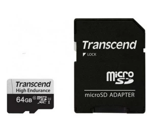 Card de memorie transcend microsdxc class 10, 64gb (ts64gusd350v) Thumbnail 3