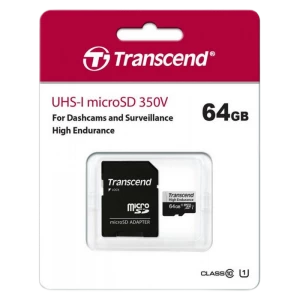 Card de memorie transcend microsdxc class 10, 64gb (ts64gusd350v) Thumbnail 5