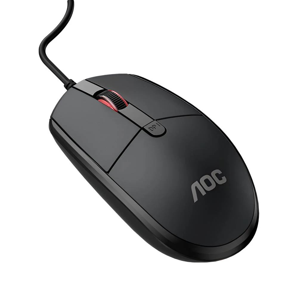 Проводная офисная мышь aoc ms130b-la 2