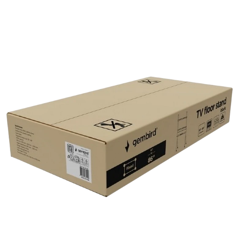Настольный кронштейн для монитора gembird tvs-86f-02, черный 5