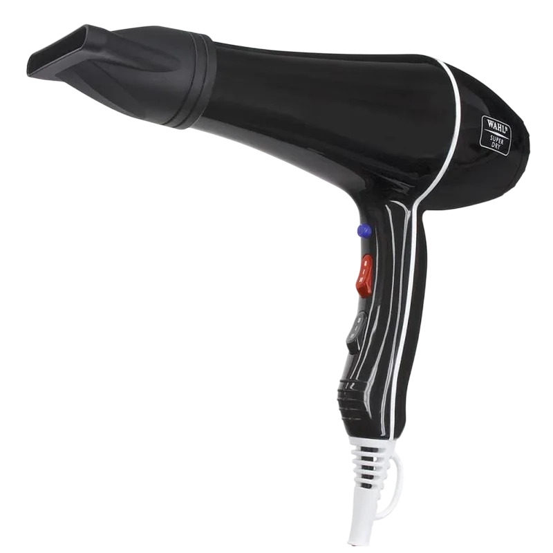 Фен wahl super dry 4340-0470, 2000вт, чёрный 3