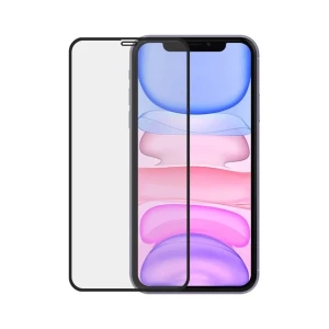 Защитное стекло diamond glass 4d для iphone 11, черная рамка