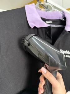 APARAT DE CALCAT VERTICAL CU ABUR, 1500W, NEGRU (ACL61288)