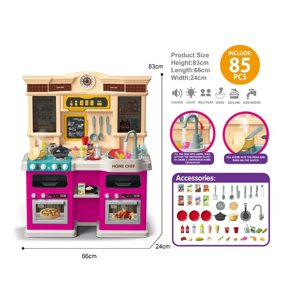 Set de joacă interactiv „fantezii delicioase”, 85 elem. 2