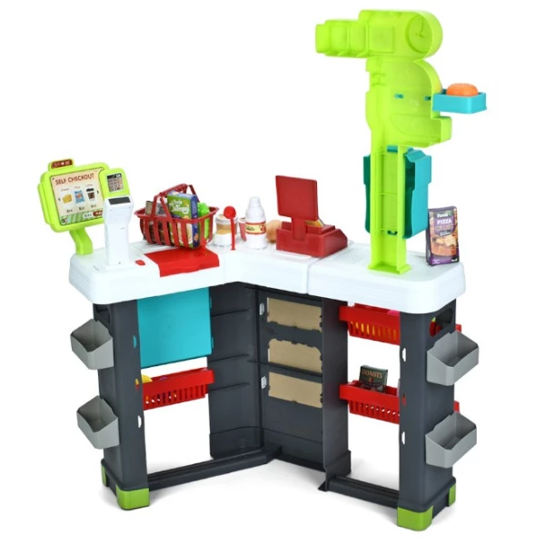 Set de joacă pentru copii „magazin cu rafturi”, 81 elem. 4