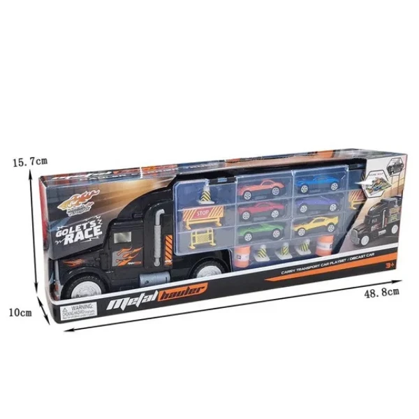 Camion metalic cu container 5