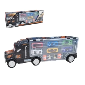 Camion metalic cu container