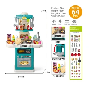 Mini-bucătăria „fantezia culinară”, 64 elem. Thumbnail 2