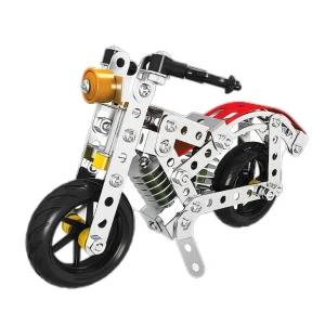 Set de construcție metalic 5 în 1 „motociclete”, 283 elem. Thumbnail 6